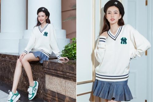 Mê mệt phong cách Preppy nữ sinh học đường được Thùy Tiên lăng xê