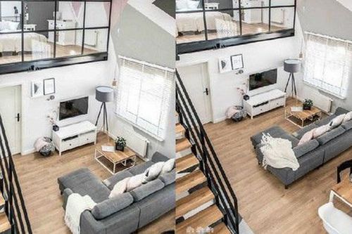 Thiết kế nhà tập thể 50m² ấn tượng với gam màu đen và gỗ