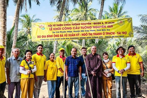 Khởi công xây dựng 2 cây cầu bê-tông nông thôn tại tỉnh Bến Tre và Long An