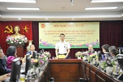 Cục Thuế TP. Hà Nội đồng hành cùng người nộp thuế thực hiện quyết toán thuế năm 2022