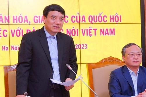 Ủy ban Văn hóa, Giáo dục làm việc với Đài Tiếng nói Việt Nam