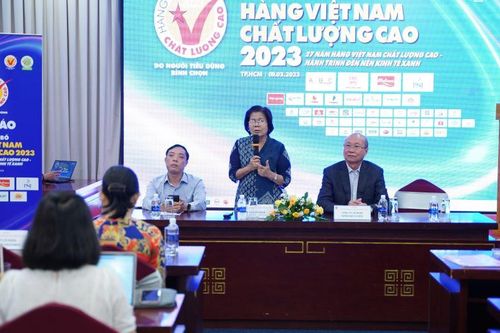 519 doanh nghiệp đạt chứng nhận hàng Việt Nam chất lượng cao 2023
