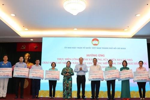TP.Hồ Chí Minh: Nhiều hoạt động thiết thực hỗ trợ người nghèo