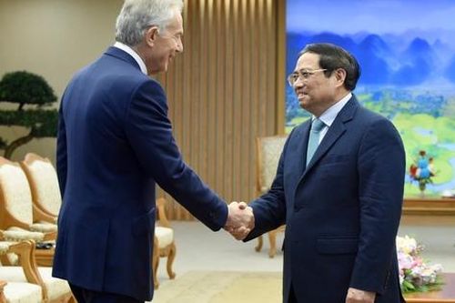 Thủ tướng Phạm Minh Chính tiếp cựu Thủ tướng Anh Tony Blair