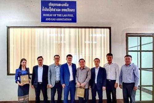 PV GAS làm việc tại Lào và gặp gỡ các công ty kinh doanh LPG tại thị trường Lào