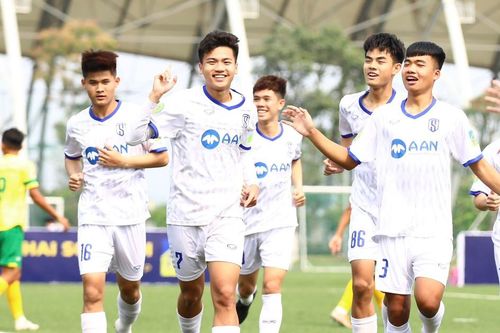 U17 SLNA và PVF tạo 'mưa bàn thắng ở ngày ra quân