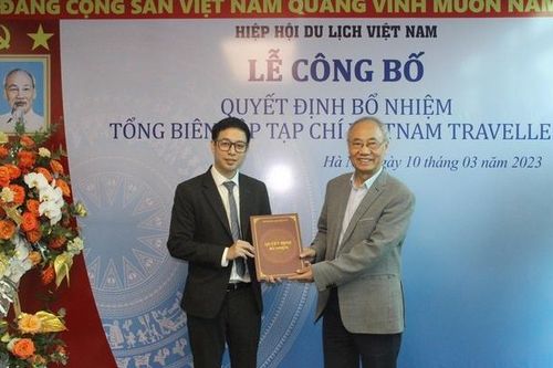 Bổ nhiệm chức vụ Tổng biên tập Tạp chí Vietnam Traveller