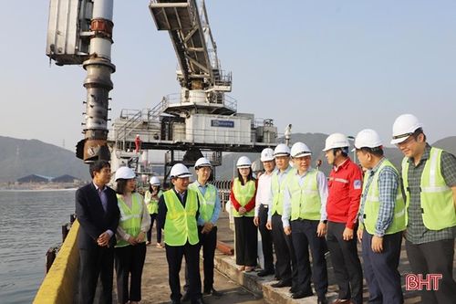 Giám sát chuyên đề phát triển năng lượng tại các doanh nghiệp ở KKT Vũng Áng