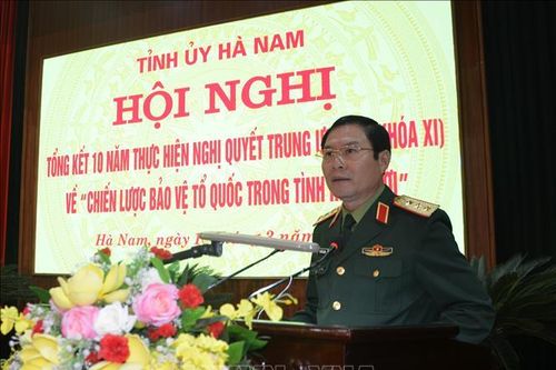Hà Nam tích cực thực hiện Chiến lược bảo vệ Tổ quốc trong tình hình mới