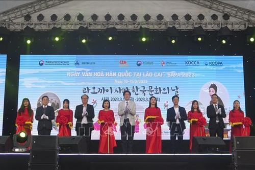 Khai mạc Ngày hội Văn hóa Hàn Quốc tại Lào Cai - Sa Pa 2023
