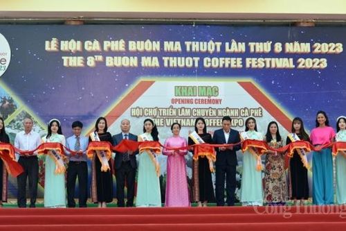 Khai mạc Hội chợ triển lãm chuyên ngành cà phê lần thứ 8