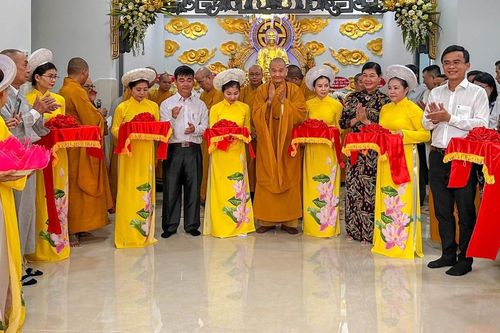 Chùa Phước Thành (Q.1, TP.HCM) tổ chức lễ lạc thành, khánh tạ Tam bảo