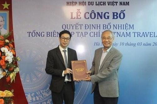 Ông Nguyễn Việt Lộc được bổ nhiệm làm Tổng biên tập Tạp chí Vietnam Traveller