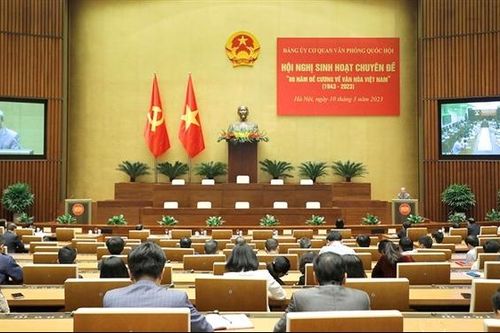 Hội nghị sinh hoạt chuyên đề 80 năm Đề cương về văn hóa Việt Nam