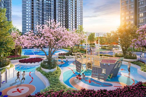 Lý do tổ hợp căn hộ ở Tây Nam Linh Đàm hút gia đình có con nhỏ