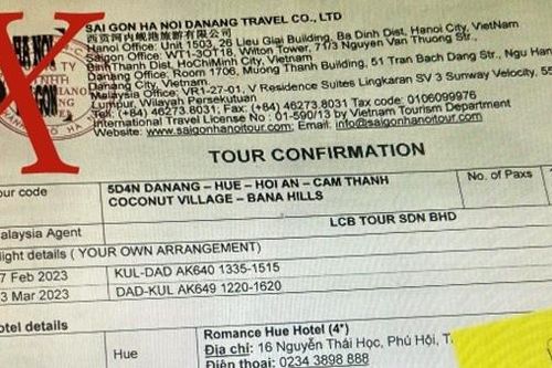 Công ty lữ hành quốc tế dùng logo sai bản đồ Việt Nam