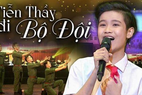 Tiễn thầy đi bộ đội