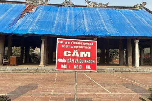 Đình cổ độc đáo nhất xứ Thanh gần 400 năm tuổi xuống cấp nghiêm trọng