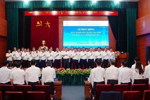 PC Thanh Hóa phát động đẩy mạnh xây dựng văn hóa an toàn lao động năm 2023