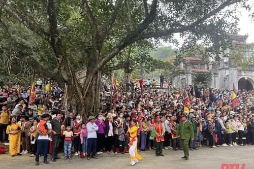 Đảm bảo an ninh, an toàn cho sự kiện quan trọng tại Đền Bà Triệu