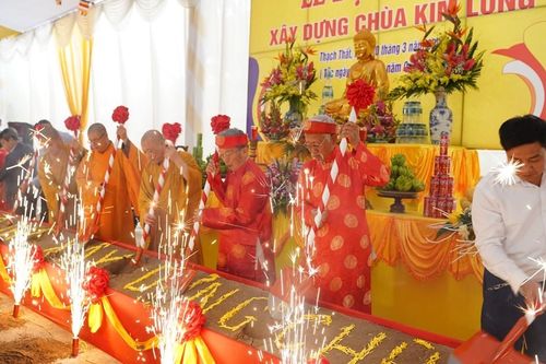 Hà Nội: Lễ động thổ xây dựng chùa Kim Long