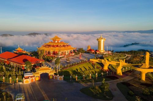Trao chứng nhận Không gian văn hóa tâm linh cho Samten Ling, Lâm Đồng