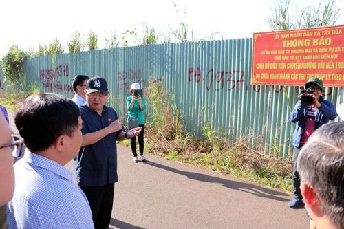 Xử lý nghiêm sai phạm trong quản lý đất đai, xây dựng