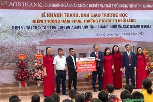 Điện Biên: Khánh thành, bàn giao công trình trường học trị giá 2 tỷ đồng