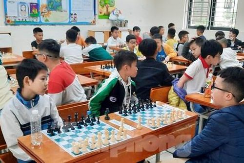 Hơn 400 kỳ thủ nhí tham gia tranh tài tại giải cờ vua Nam Thành Công lần thứ 11
