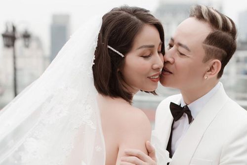 Ảnh cưới của diễn viên Tùng Dương với vợ thứ 4