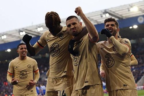 Chelsea giành chiến thắng tưng bừng trước Leicester