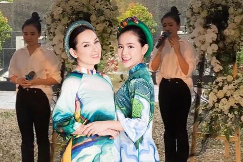 Con nuôi Phi Nhung gây xúc động khi ra tận mộ hát tặng cố NS Vũ Linh