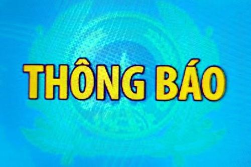 Công an TP Cần Thơ thông báo liên quan đến gói thầu sai phạm tại Sở GD&ĐT