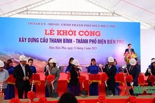 Điện Biên: Khởi công xây dựng cầu Thanh Bình