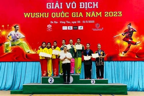 Dịp cọ xát cuối của võ sĩ wushu Việt Nam