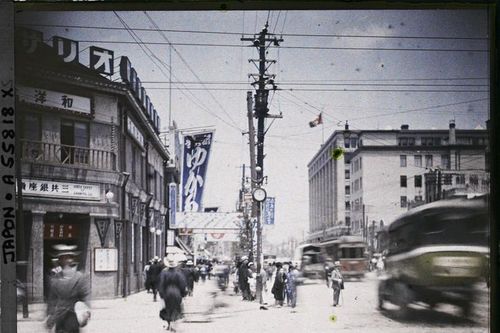 Diện mạo thành phố Tokyo năm 1926 qua ảnh màu của Pháp (1)