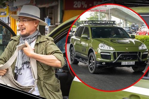 Ngắm Porsche Cayenne độ off-road 'hàng độc' của Đặng Lê Nguyên Vũ