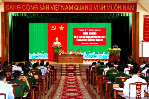 Bình Định: Tổng kết 10 năm thực hiện Nghị quyết Trung ương 8, khóa XI về Chiến lược bảo vệ Tổ quốc trong tình hình mới