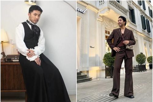 Con rể Xuân Hinh đời thường: Hay mặc váy, guu thời trang phi giới tính