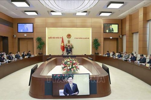 Chủ tịch Quốc hội tiếp Trưởng các Cơ quan đại diện ngoại giao Việt Nam ở nước ngoài