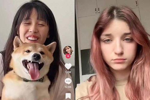 Hậu Hoàng và cô nàng 'Báo Nga' gây 'sốt' TikTok tháng qua