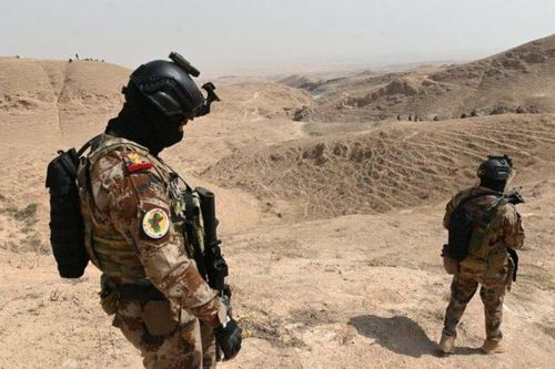 An ninh chống khủng bố Iraq tiêu diệt hàng chục tay súng IS trong chiến dịch truy quét