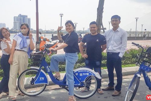 Đà Nẵng triển khai thí điểm trạm xe đạp công cộng sử dụng bằng QRcode