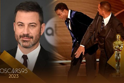 Jimmy Kimmel bất ngờ nhắc lại cú đấm trời giáng của Will Smith trên sân khấu Oscar 2023