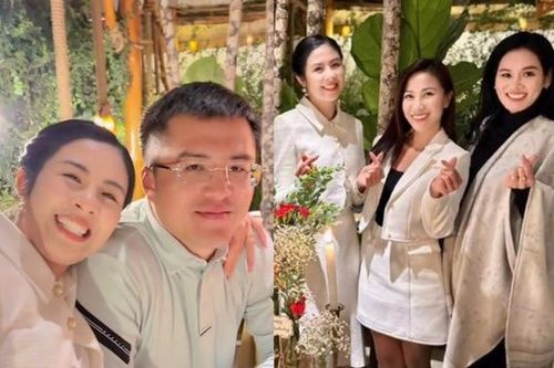 Ngọc Hân hé lộ cách gọi đặc biệt cho ông xã tại tiệc sinh nhật