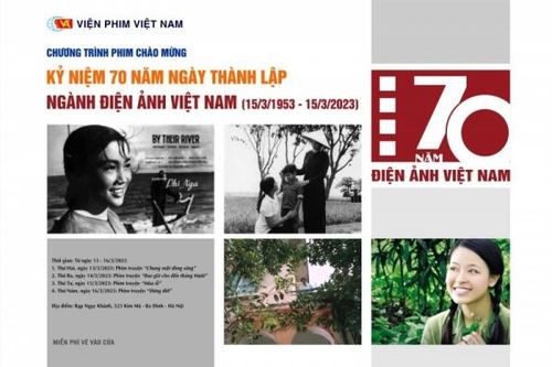 Chuỗi hoạt động kỷ niệm 70 năm Điện ảnh Cách mạng Việt Nam