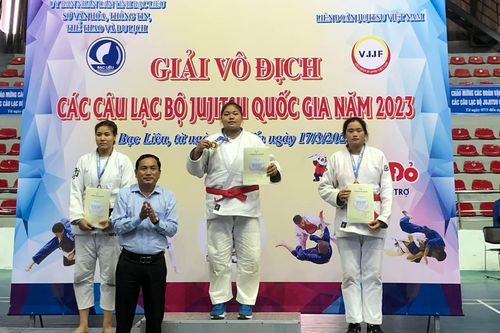 Jujitsu Thanh Hóa khởi đầu năm 2023 ấn tượng với giải vô địch các CLB quốc gia