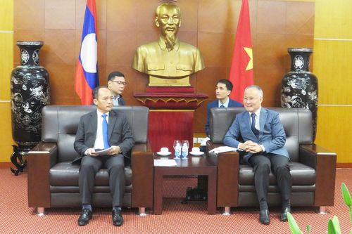 Bộ Công Thương Việt Nam - Bộ Công Thương Lào chia sẻ kinh nghiệm phát triển công nghiệp - thương mại