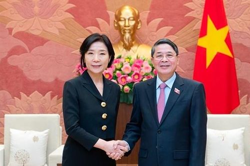 Phó Chủ tịch Quốc hội Nguyễn Đức Hải tiếp Đại sứ Hàn Quốc tại Việt Nam