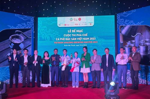 Bế mạc cuộc thi pha chế cà phê đặc sản Việt Nam